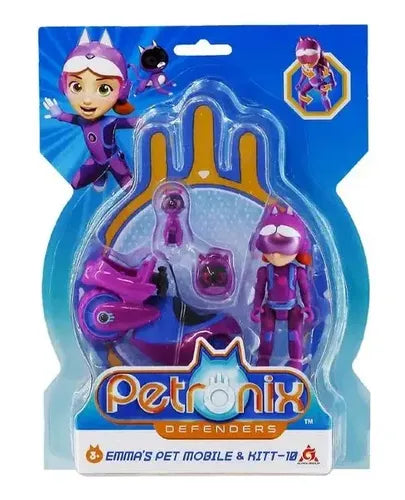 Petronix Defenders Pet Mobile con Figura (Surtido)