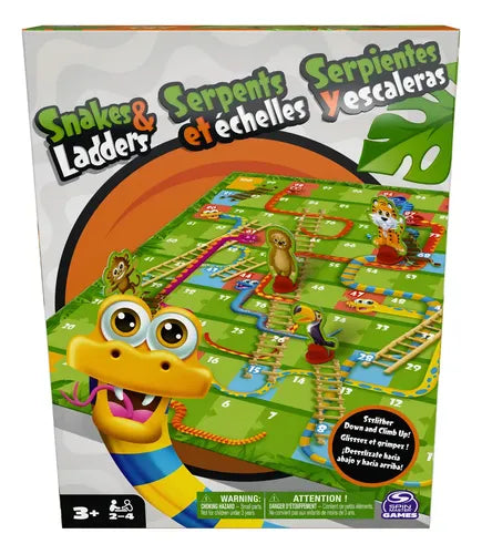 Serpientes y Escaleras Juego de Mesa (Spin Master)