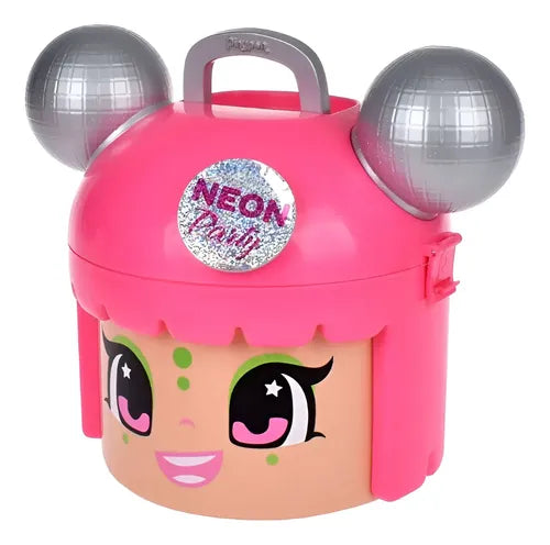 Pinypon Mix & Match Contenedor Fiesta Neón (Neon Party)