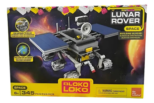 Bloko Loko Space Lunar Rover - Set de Construcción 345 Piezas