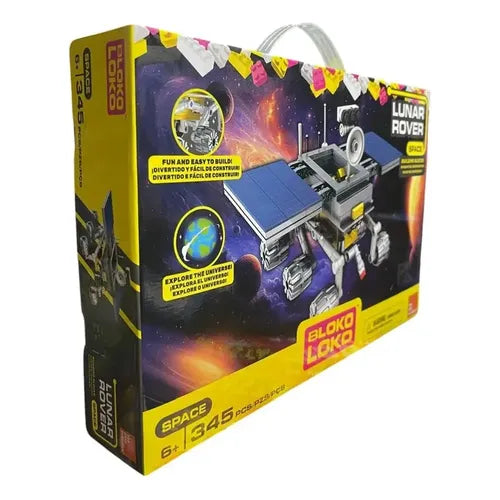 Bloko Loko Space Lunar Rover - Set de Construcción 345 Piezas
