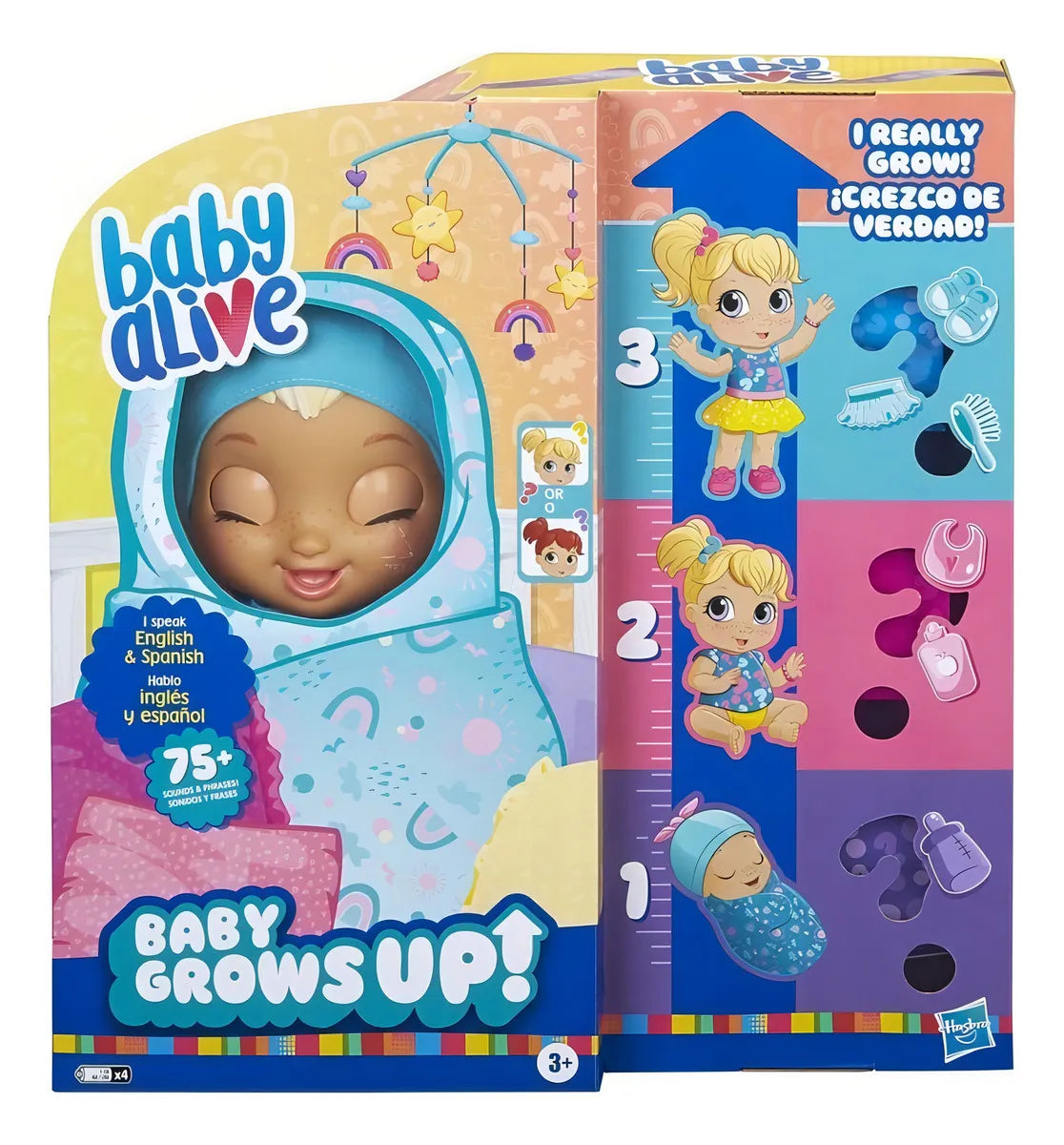 BABY ALIVE MUÑECA CRECE