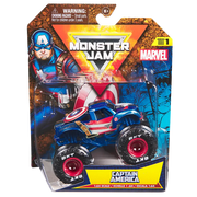 Monster Jam Marvel – Vehículo Die-Cast Escala 1:64 (Modelo Surtido)