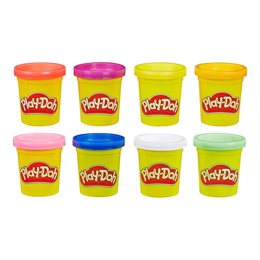 Play-Doh Paquete de 8 latas de masa (colores surtidos)