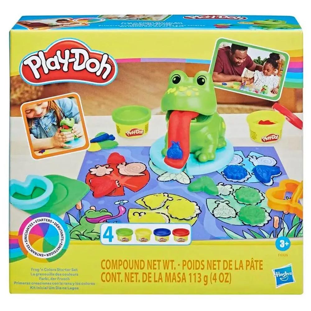 Play-Doh Primeras Creaciones – set con la rana y los colores | +3 años