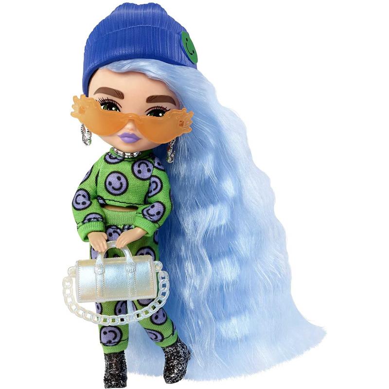 Barbie Extra Minis Muñeca con Pelo Azul Hielo