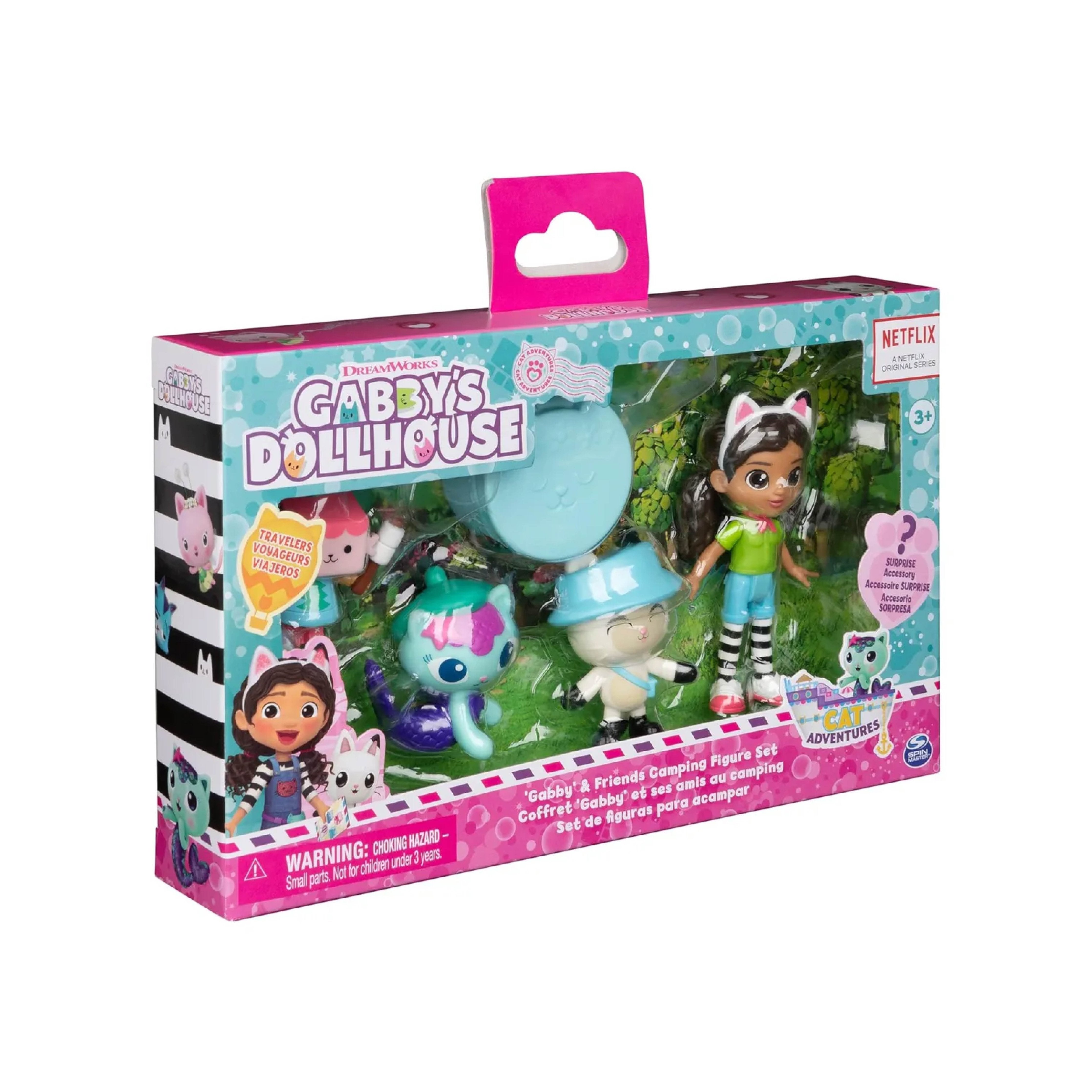 LA CASA DE GABBY SET DE FIGURAS PARA ACAMPAR