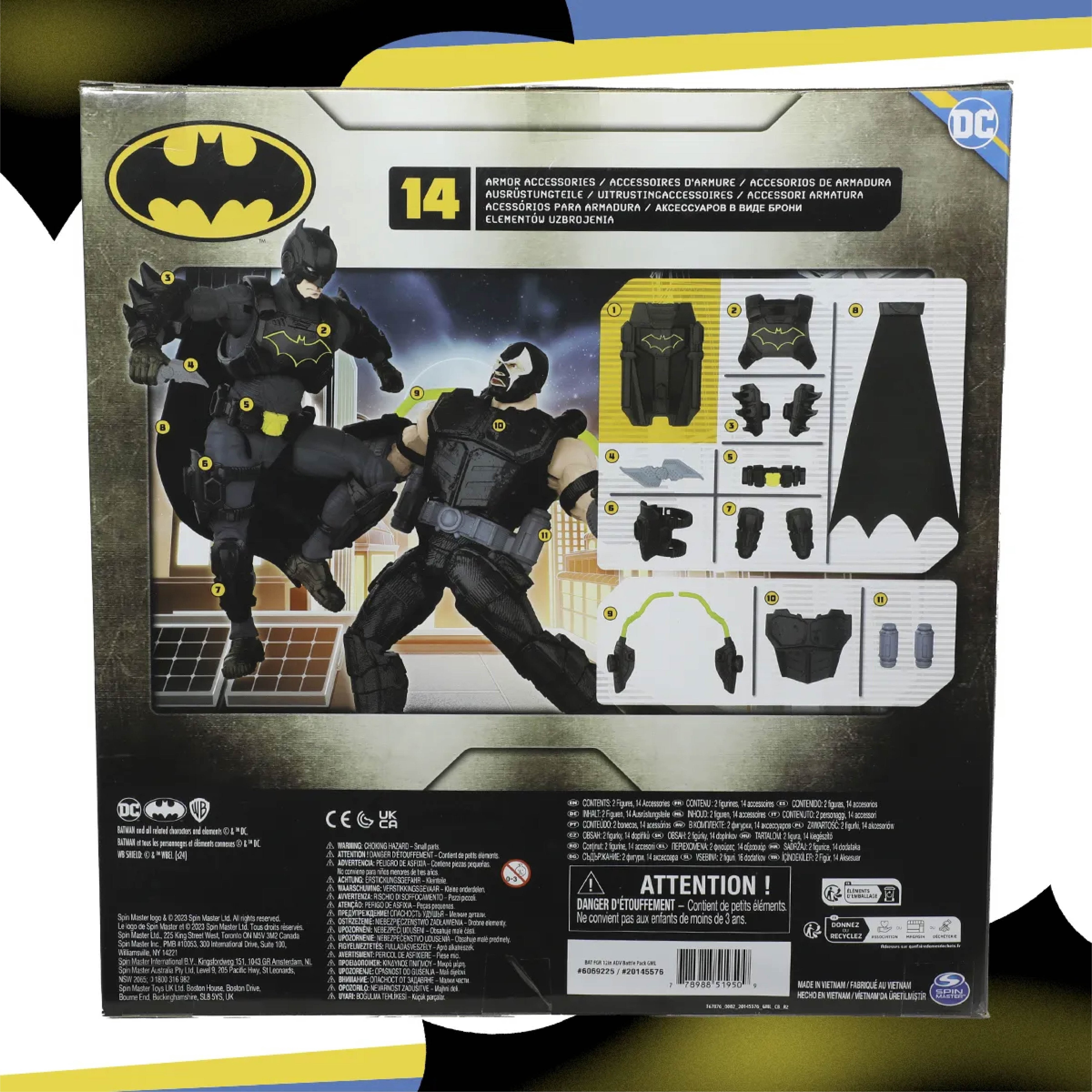 BATMAN VS BANE 12 PULG - Imagen 2