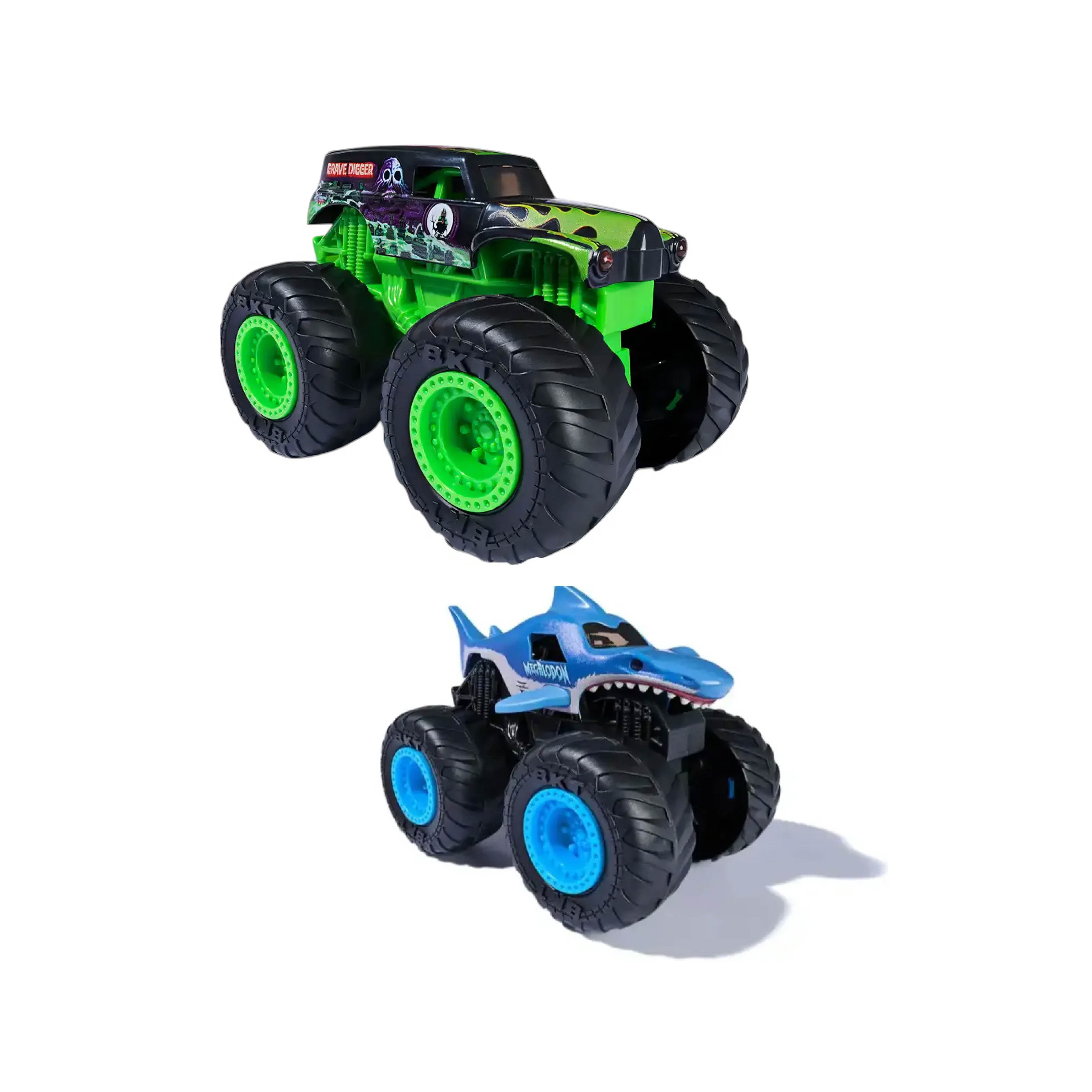 MONSTER JAM VEHICULO CON LUCES Y SONIDO 1:24 SURTIDO