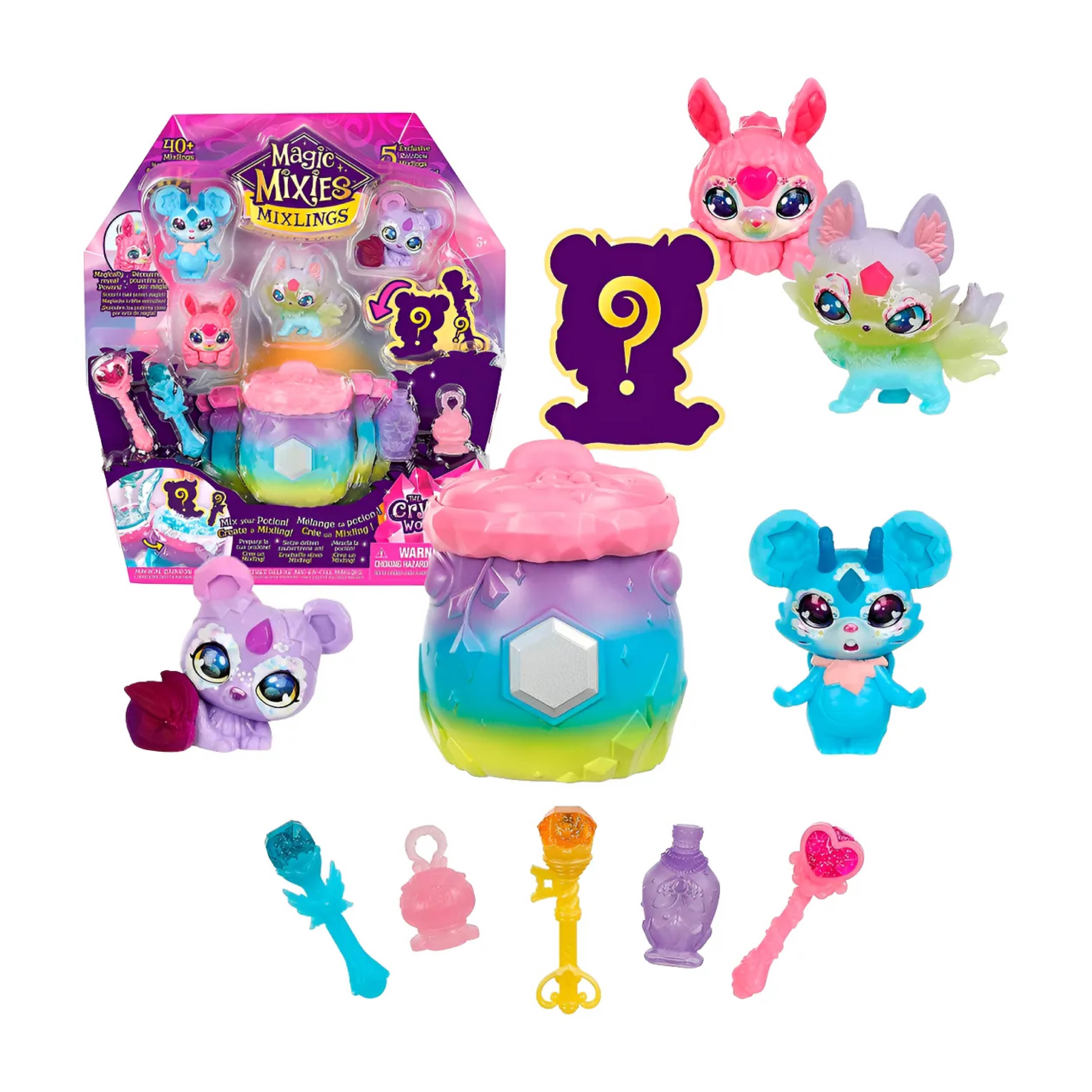 MAGIC MIXIES MIXLINGS SET DE FIGURAS ARCOIRIS