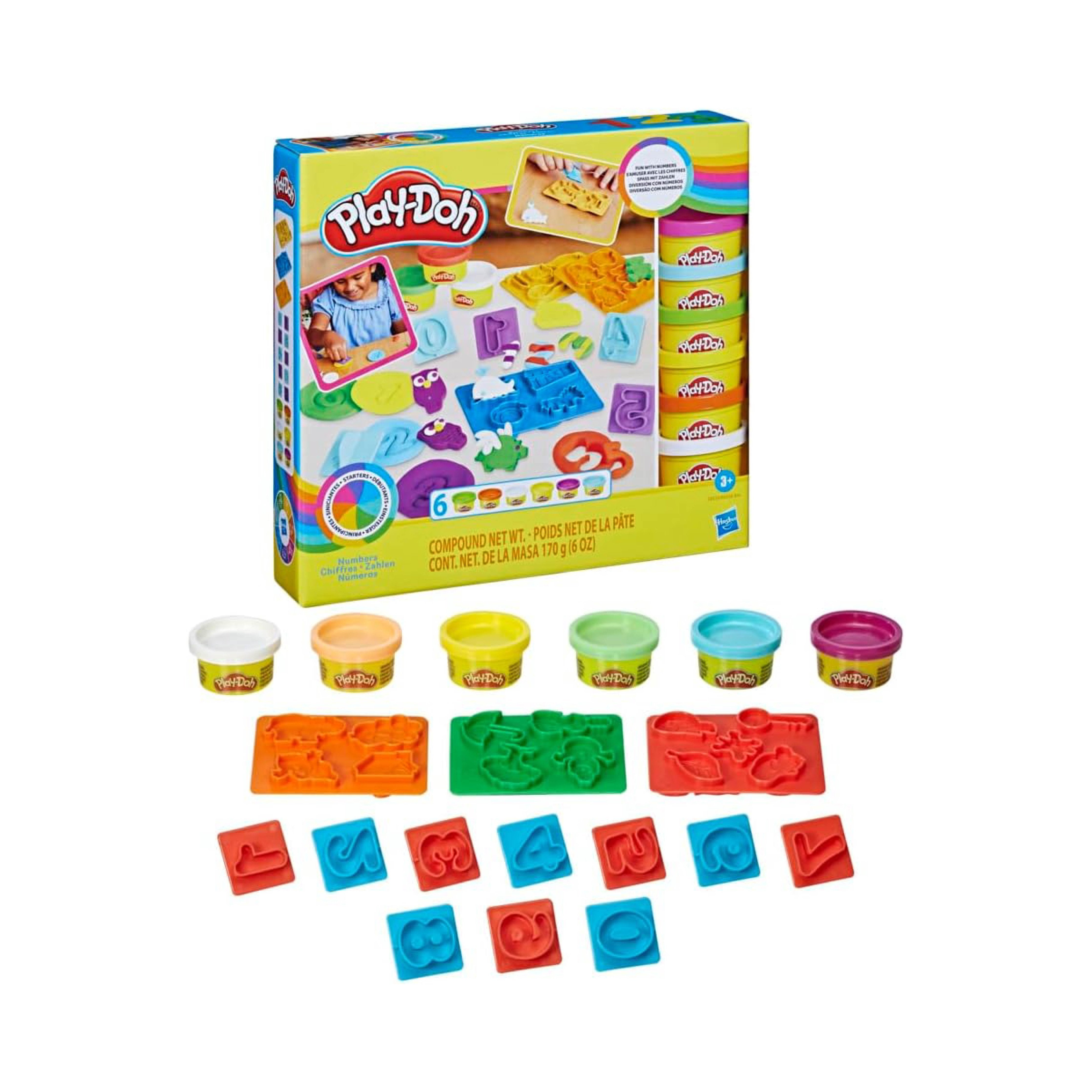 PLAY DOH NUMEROS FUNDAMENTALES