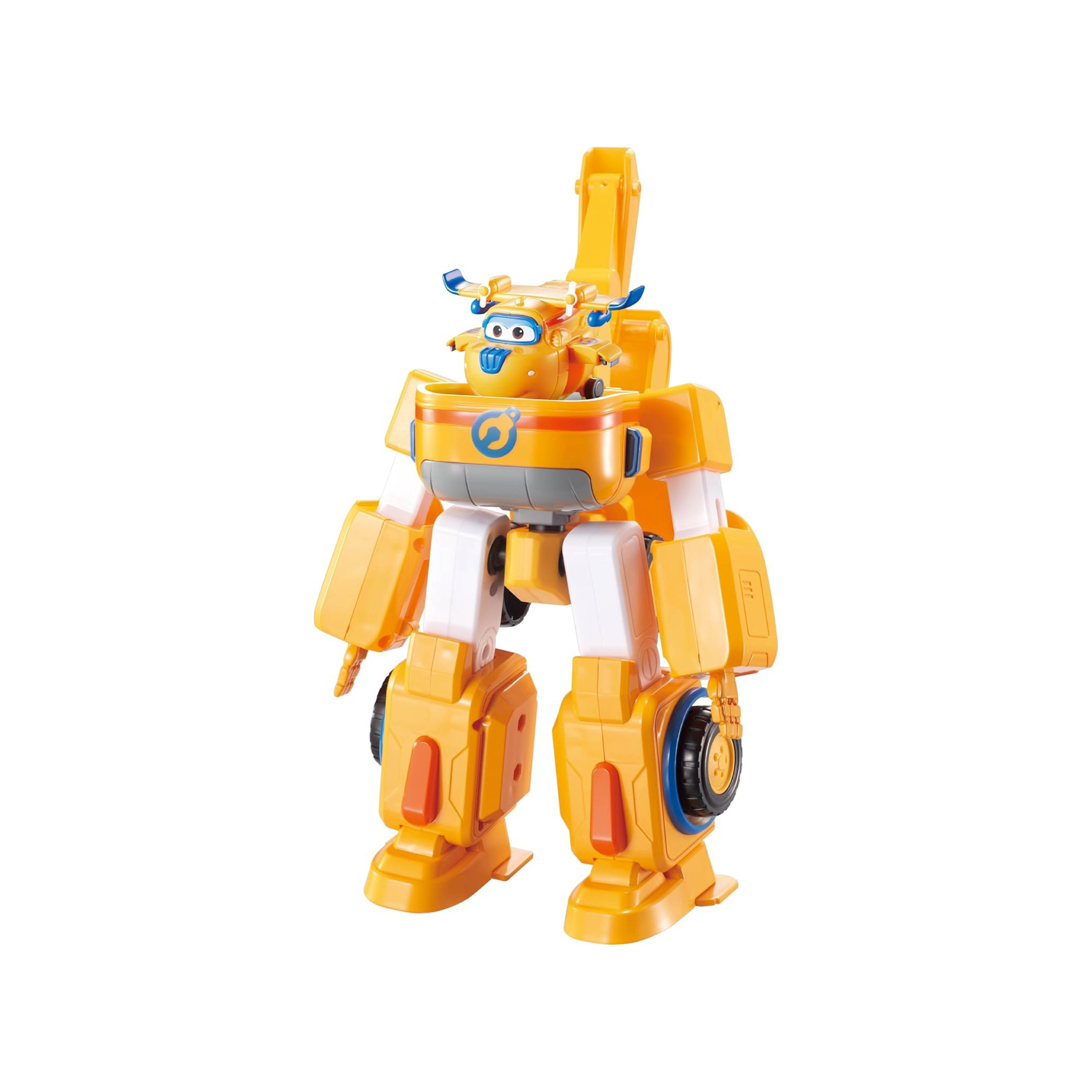 SUPER WINGS DONNIE VEHICULO DE CONSTRUCCION TRANSFORMABLE