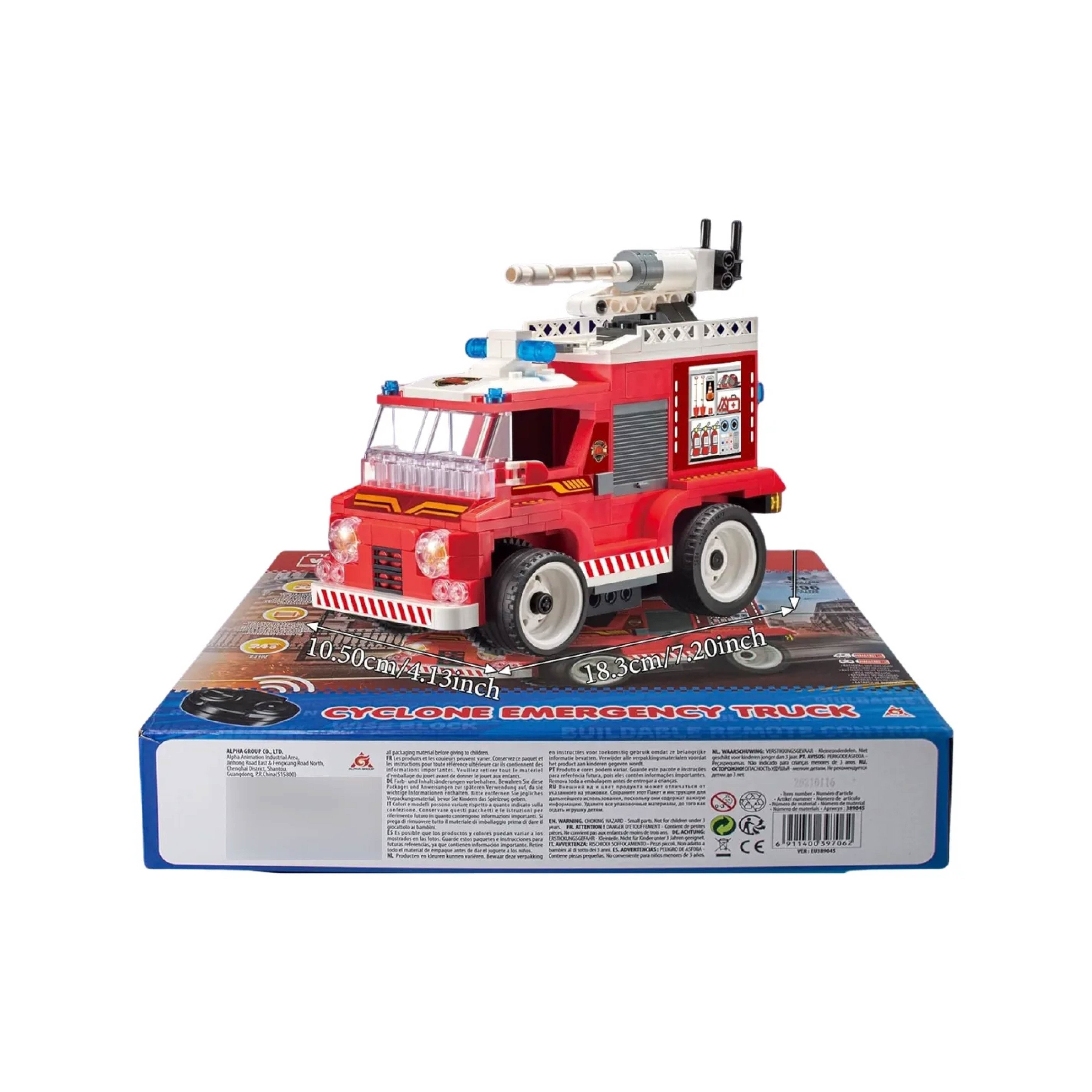WISE BLOCK RADIO CONTROL CAMION DE EMERGENCIA - Imagen 3