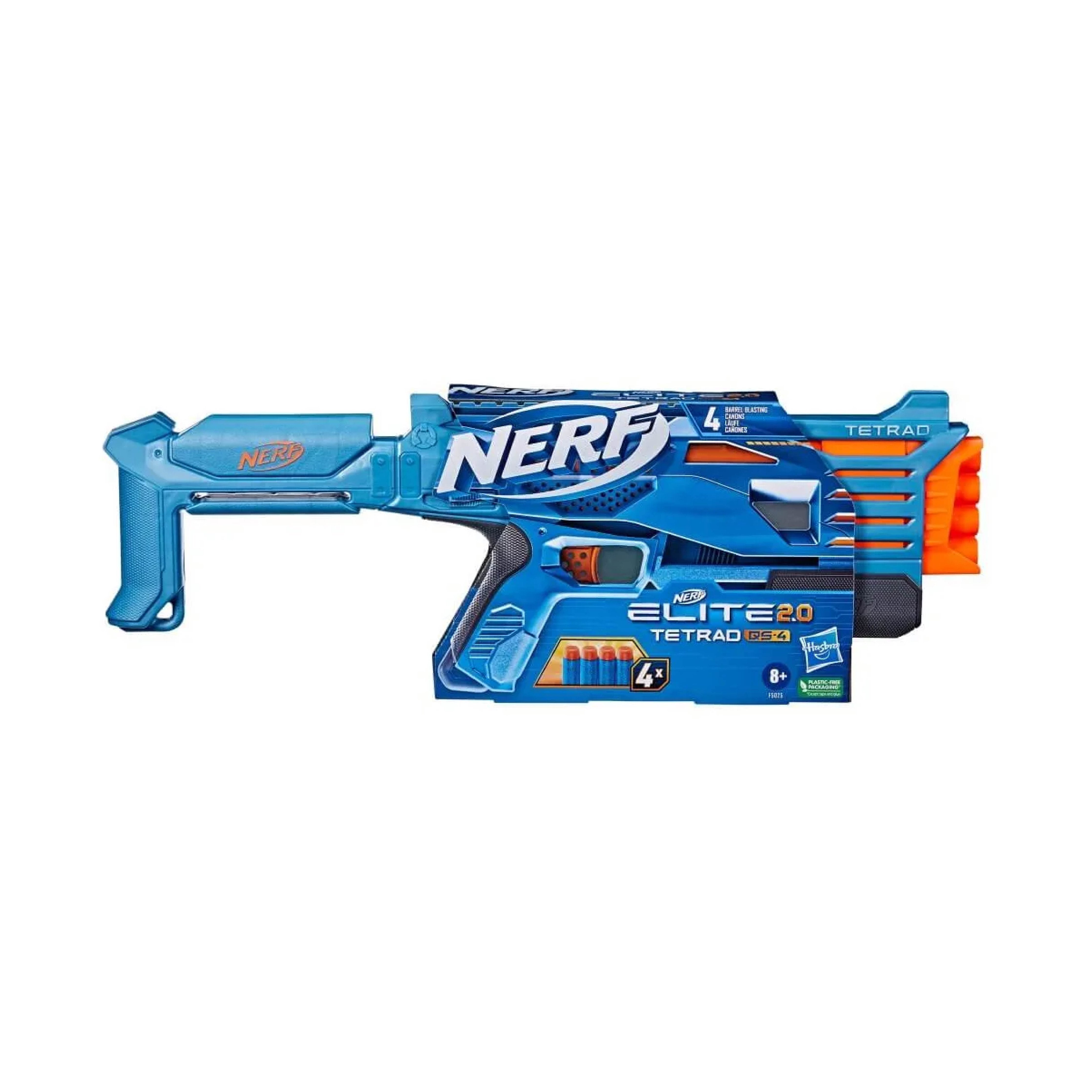 NERF ELITE 2.0 TETRAD QS-4 CAÑONES - Imagen 3