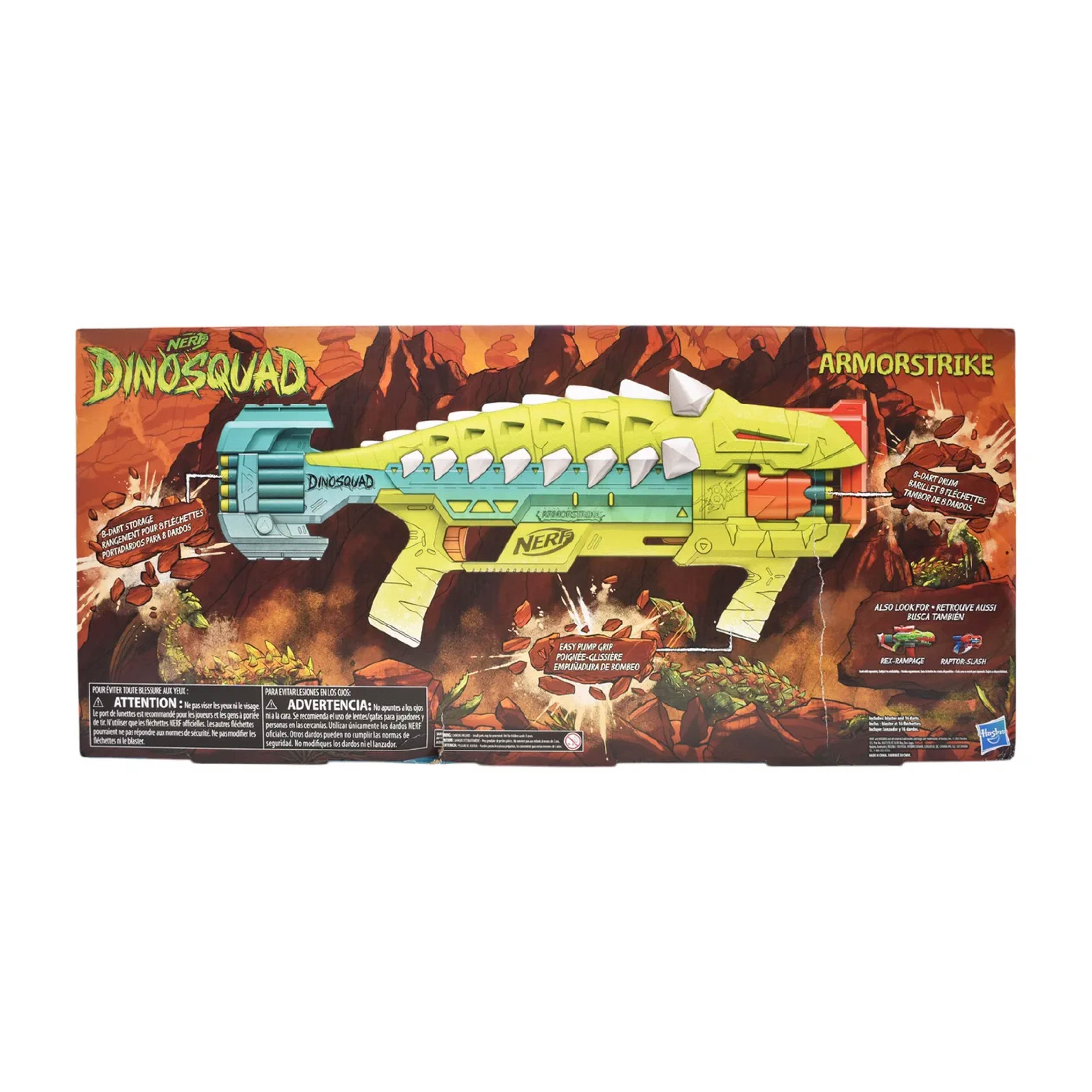 NERF DINOSQUAD LANZADOR ARMORSTRIKE - Imagen 3