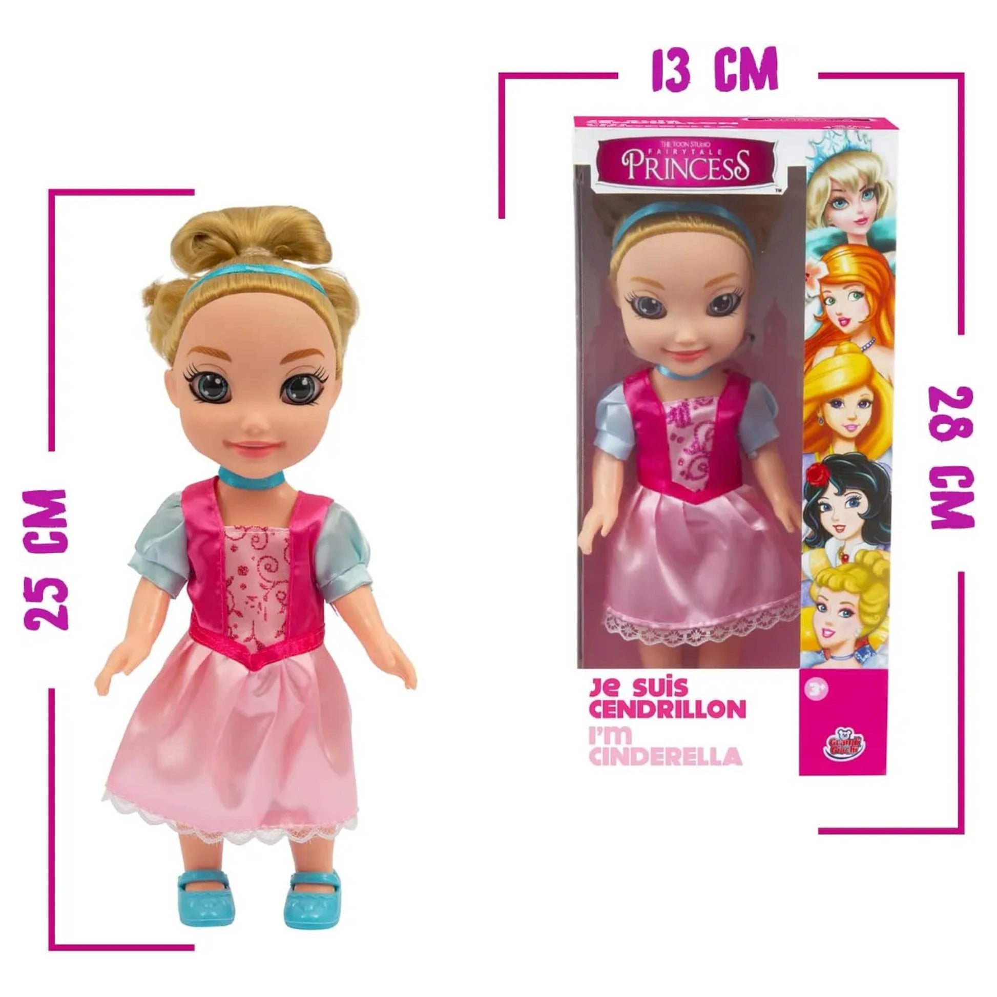 PRINCESAS CENICIENTA 9.8 PULG - Imagen 3