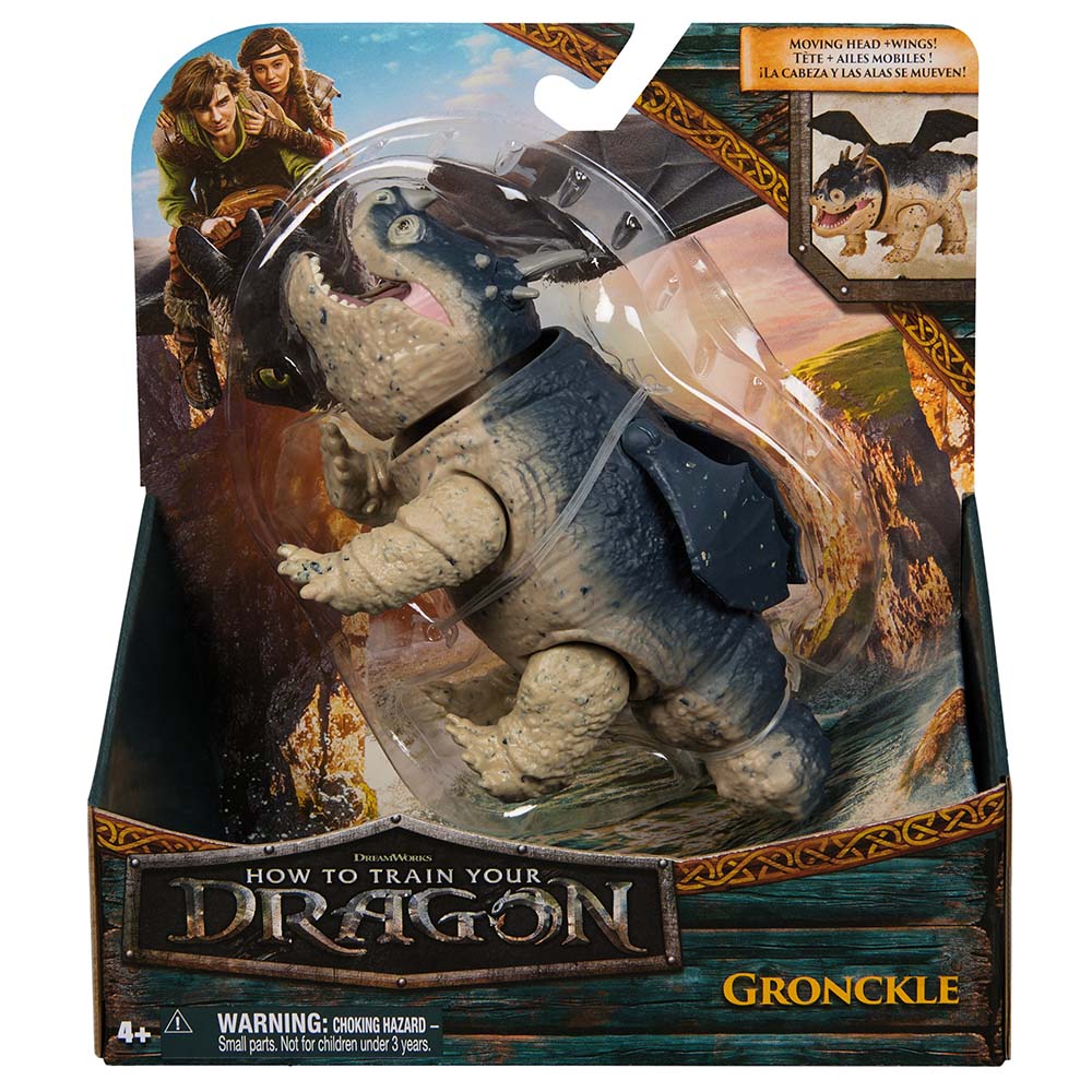Cómo Entrenar a tu Dragón - Figura de Dragón 8" (Surtido)