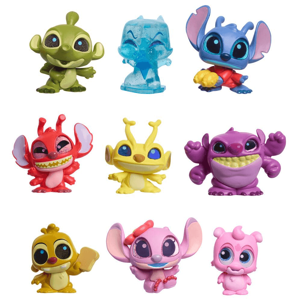 Disney Doorables Stitch Experimentos - Collection Peek (9 figuras sorpresa)