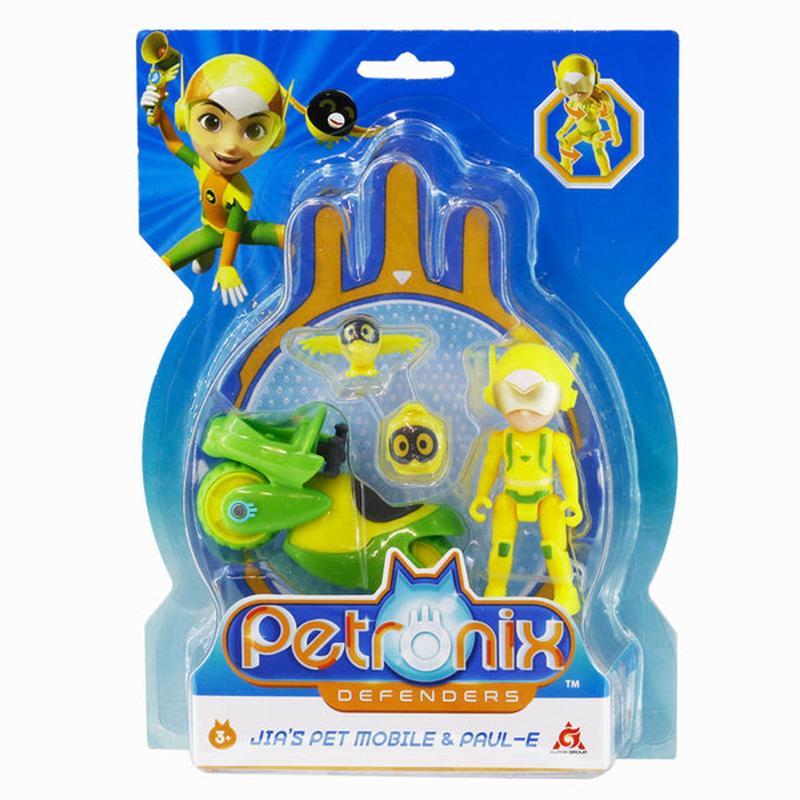 Petronix Defenders Pet Mobile con Figura (Surtido)
