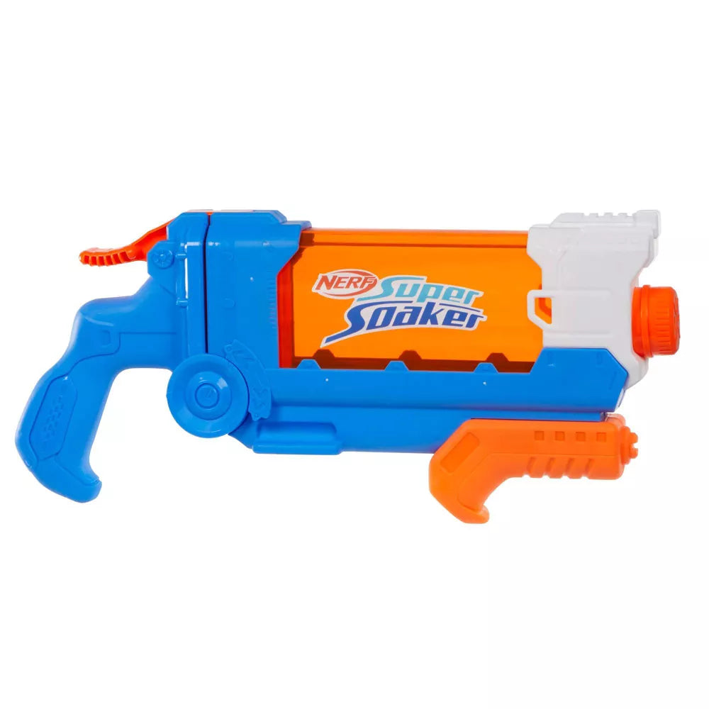 Nerf Super Soaker Flip Fill – pistola de agua llenar y voltear, 4 chorros | +6 años
