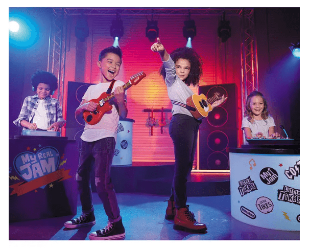 Little Tikes My Real Jam – teclado de juguete con micrófono y Bluetooth | 3+ años