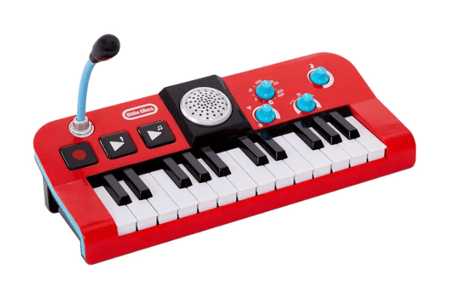 Little Tikes My Real Jam – teclado de juguete con micrófono y Bluetooth | 3+ años