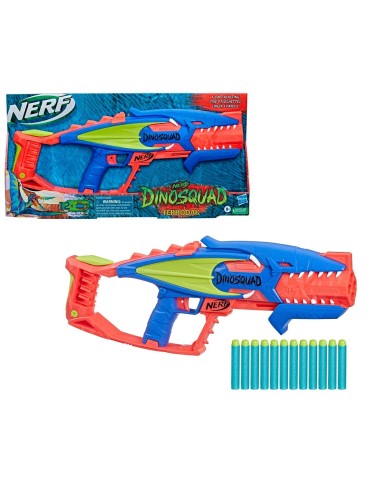 Nerf DinoSquad Terrodak Lanzador de Dardos con 12 Dardos