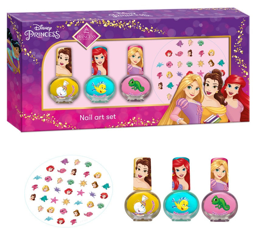 Set de uñas Princesas Disney para niña
