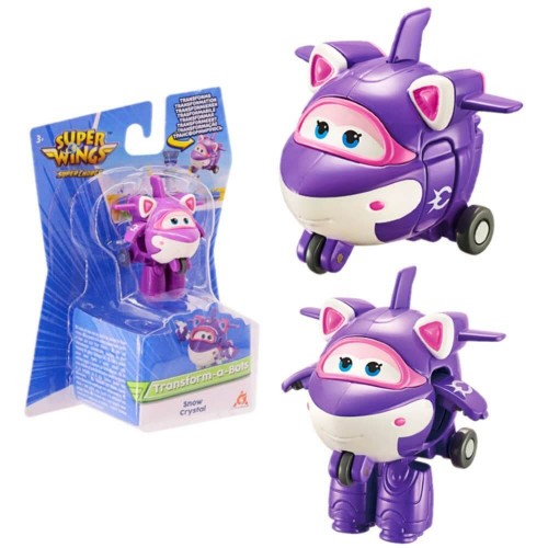 Super Wings Supercharge Transform-a-Bots — Figura Transformable Surtida