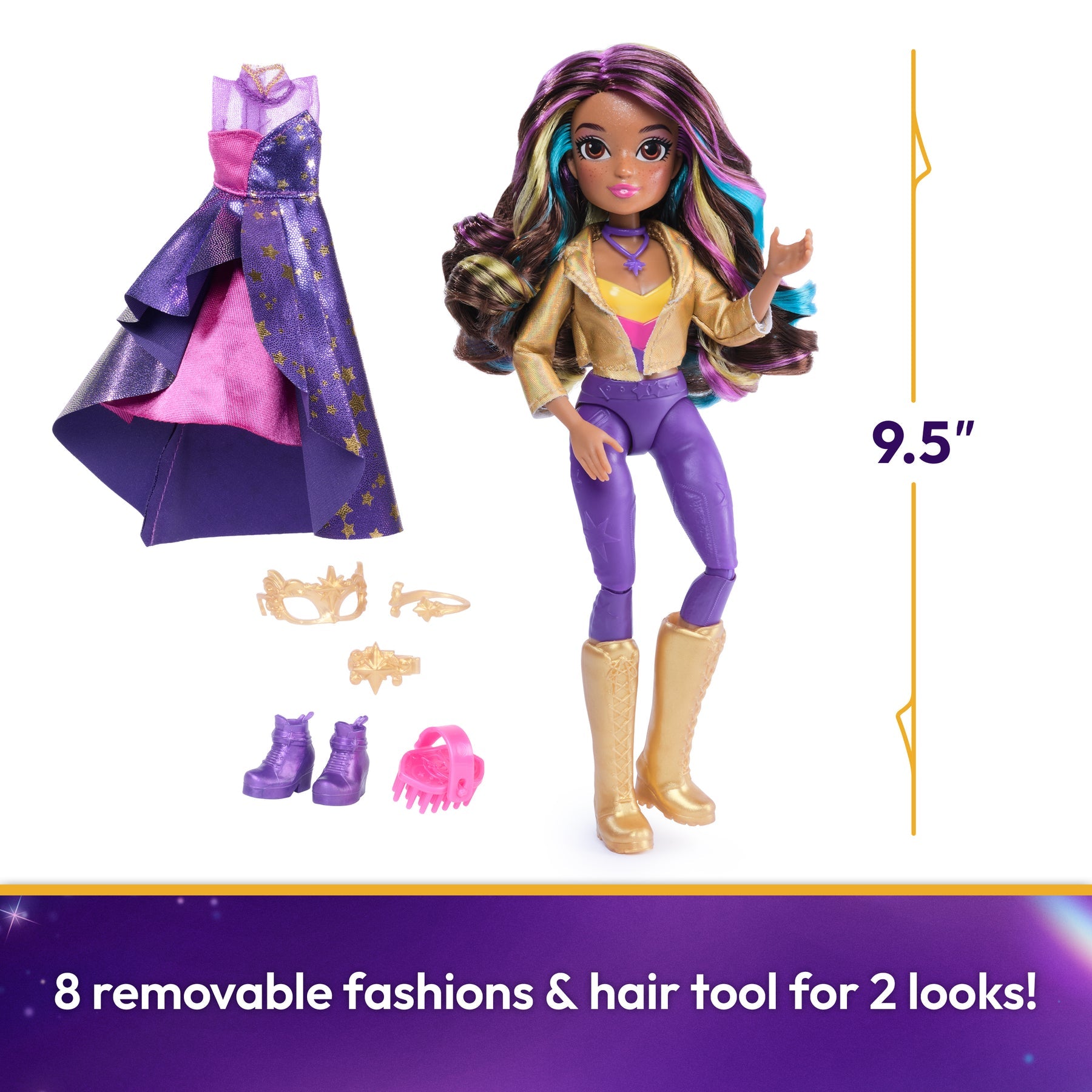 Unicorn Academy Muñeca Sophia de Lujo 24 cm (Netflix)