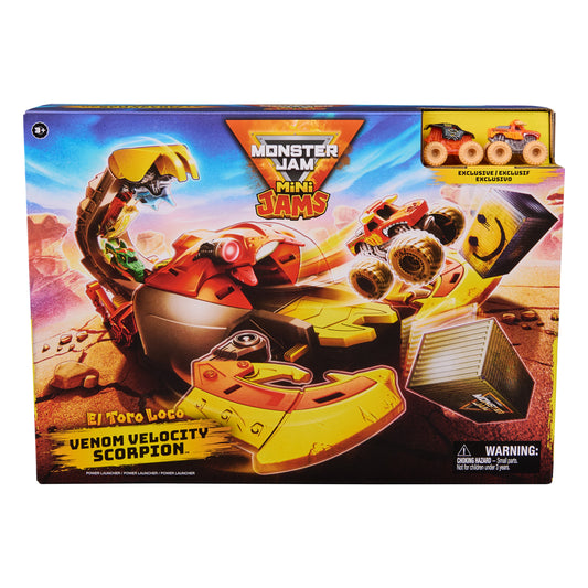 Monster Jam Mini Jams Playset Escala 1:72 (Surtido)